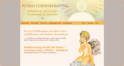 Desktop Screenshot of petra-kartenlegen.de